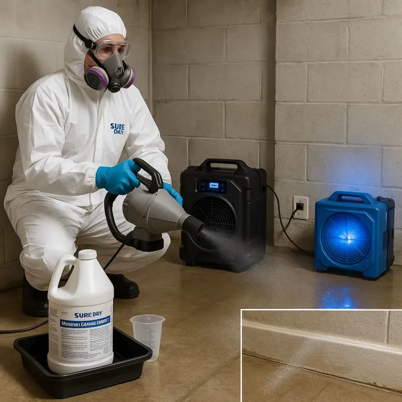 Sanitization and Odor Removal process in Saint Louis, MI